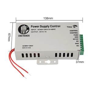 Teclado apertura puerta c/clave o llave RFID 2