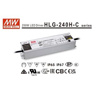 Mean Well HLG-240H-C700B IP67 700mA