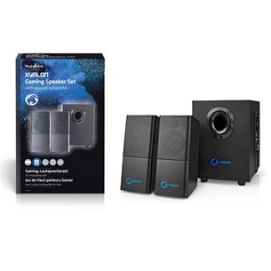 Altavoces amplificados Gaming 2.1 15W+9W Nedis 3.5mm