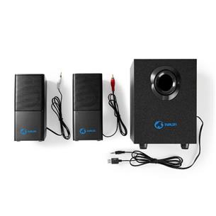 Altavoces amplificados Gaming 2.1 15W+9W Nedis 3.5mm 2