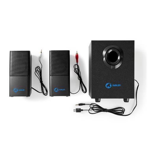 Altavoces amplificados Gaming 2.1 15W+9W Nedis 3.5mm