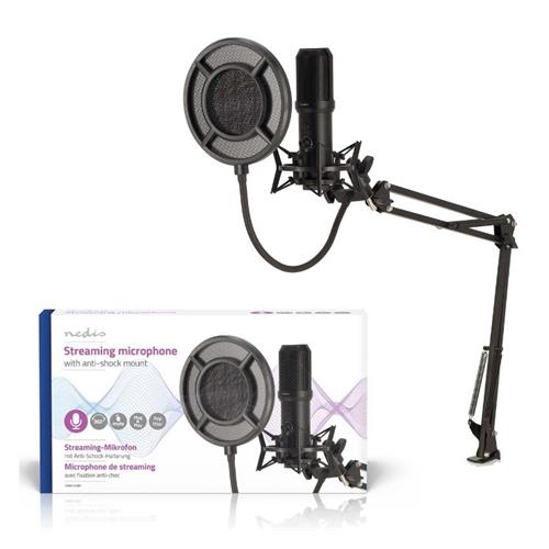 Micro Streaming USB+Flexo+A.Pop Nedis 410BK