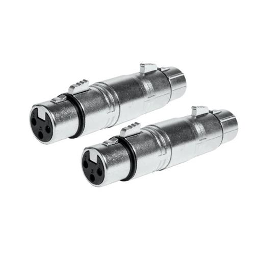Adaptador XLR Hembra 3 Pins a XLR Hembra 3 Pins EQ9085 Adaptador XLR Hembra 3 Pins a XLR Hembra 3 Pins EQ9085