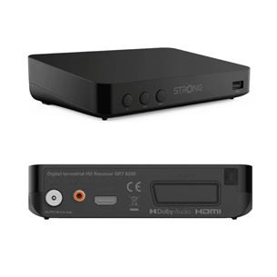 Receptor TDT DVB-T2 H.265 HDMI Scart 2