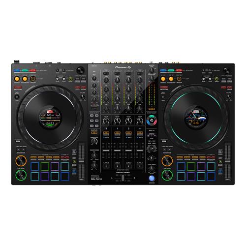 Controlador DJ de 4 canales negro DDJ-FLX10
