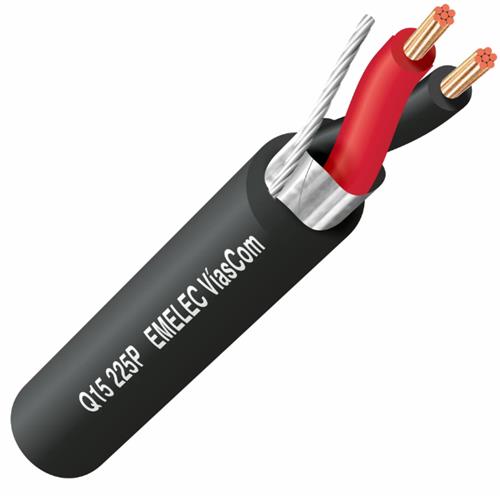 Cable Altavoz Manguera Apantallado 2x2,5mm Q15-225P