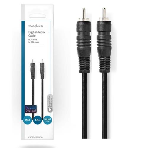 Cable video analog/digital RCA/RCA 1m Nedis