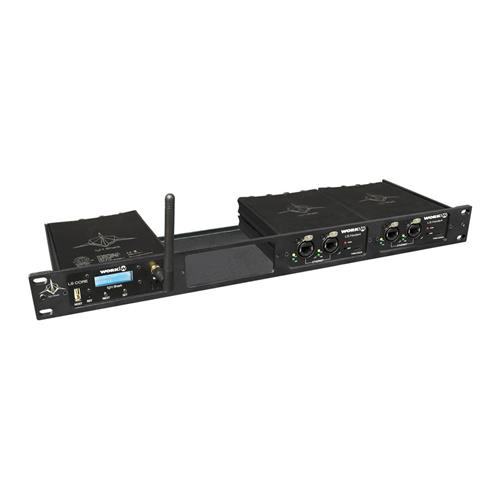 Chasis 1HU rack 19" para alojar dispositivos LightShark LS AR 19
