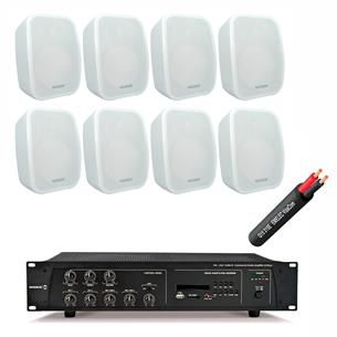 Pack sonorizacion PA120USB/R + NEO5 + Cable. PACKWORK004