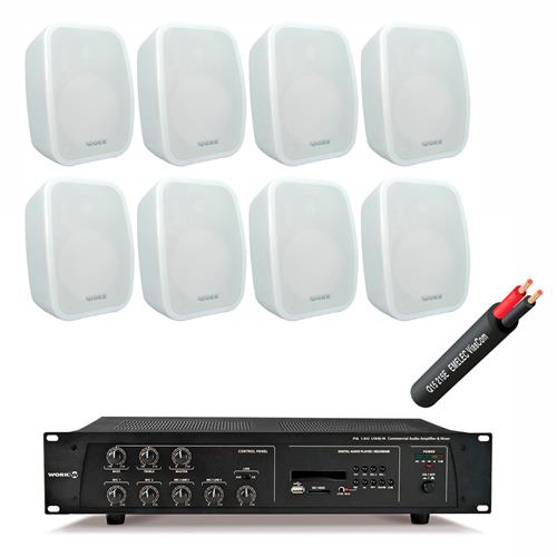 Pack sonorizacion PA120USB/R + NEO5 + Cable. PACKWORK004 Pack sonorizacion PA120USB/R + NEO5 + Cable. PACKWORK004