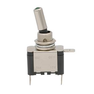 Interruptor automovil 12V 20A con led azul 2