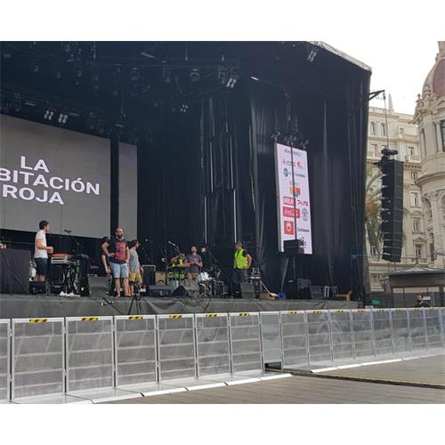 Barrera antiavalanchas de aluminio con peldaño de seguridad ATV-07