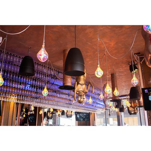 Altavoz pendant 8 sonorizacion color negro SN8