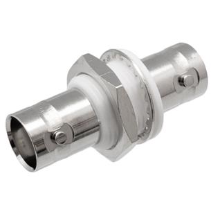 Base BNC hembra hembra aislada fijación a tuerca