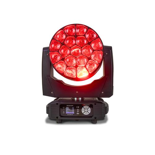 Pack cabeza movil 2x MOVILED 2854 + Flightcase