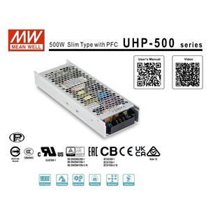 Mean Well. Fuente de alimentacion 36V-13.9A UHP500