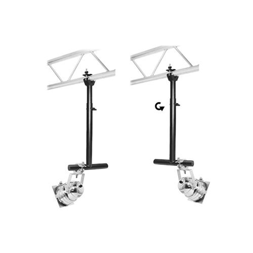 T telescopica de aluminio color negro TTL-01/N