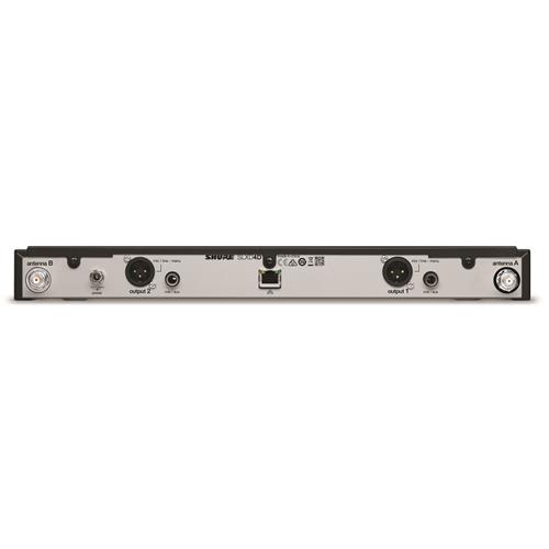 Sistema Inalámbrico de mano SM58 Dual y receptor Dual. 518-562MHz SLXD24DE/SM58