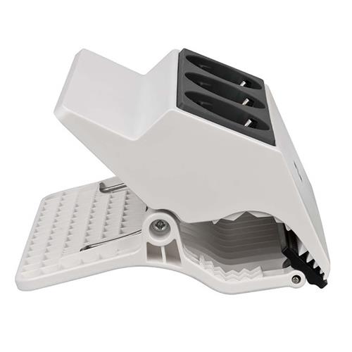 Regleta 3 tomas con abrazadera cable 3mts