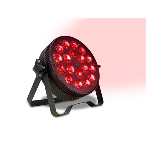 Foco 18x10W LEDs RGBWA-UV 6en1. 6/10 canales DMX MKL 3245