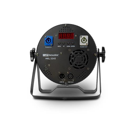 Foco 18x10W LEDs RGBWA-UV 6en1. 6/10 canales DMX MKL 3245