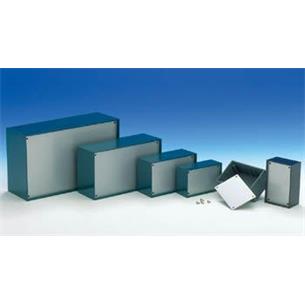 Caja de plastico azul 110 x 70 x 48mm
