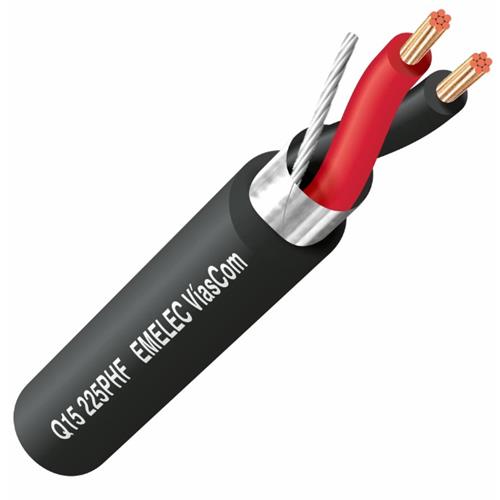 Cable Altavoz Manguera Flexible FRLSZH Apantallado 2 x 2,5mm Q15 225PHF Cable Altavoz Manguera Flexible FRLSZH Apantallado 2 x 2,5mm Q15 225PHF