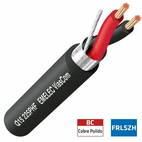 Cable Altavoz Manguera Flexible FRLSZH Apantallado 2 x 2,5mm Q15 225PHF