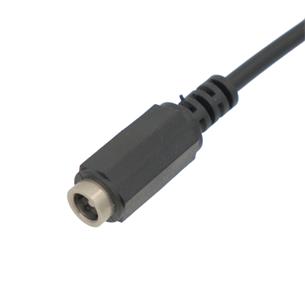 Adaptador DC 5.5x2.1mm Inversor de polaridad 12.5cm 2