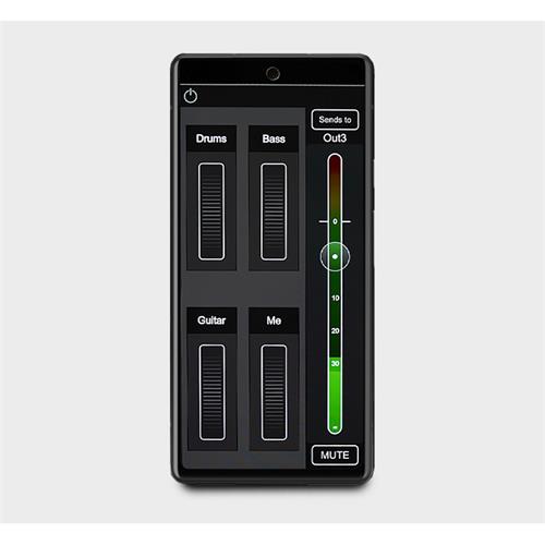 Mezclador digital 18 entradas/8 salidas ultra compacto con Wi-Fi CQ-18T Mezclador digital 18 entradas/8 salidas ultra compacto con Wi-Fi CQ-18T