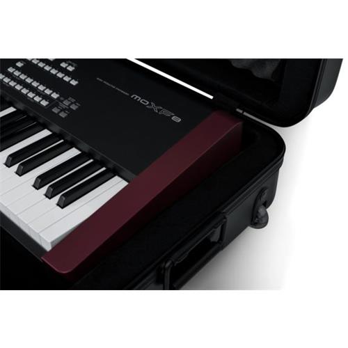 Estuche polietileno para teclado 88 teclas con ruedas GTSA-KEY88