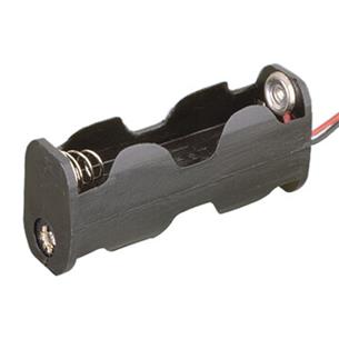 Portapilas para 2 x AA con cable de conexión