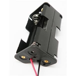 Portapilas para 3 x AA con cable de conexión