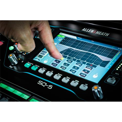 Mezclador digital de 17 faders / 48 canales / 36 buses SQ-5
