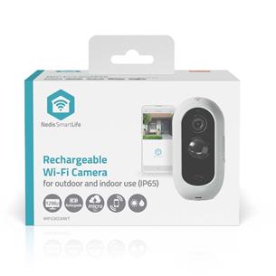 Camara IP Wifi IP65 NEDIS fullHD 1080 mSD