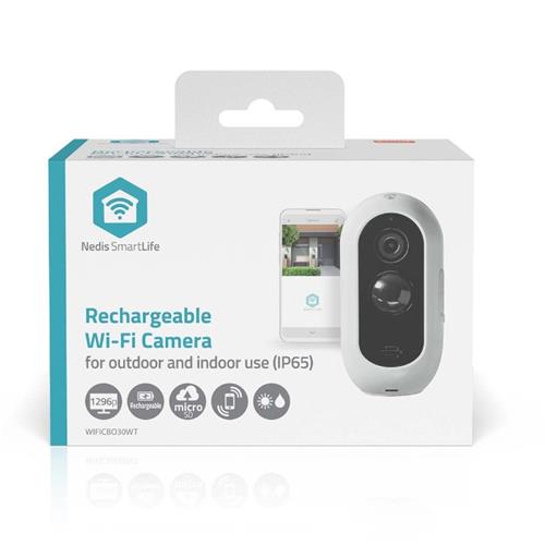 Camara IP Wifi IP65 NEDIS fullHD 1080 mSD Camara IP Wifi IP65 NEDIS fullHD 1080 mSD