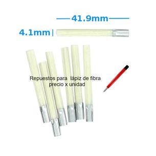 Repuesto para lapiz de fibra vidrio 4mm (unidad)