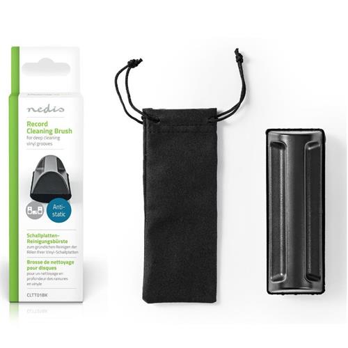 cepillo de limpieza discos vinilo Nedis