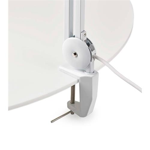 Lampara flexo luz led 9W y lupa 1.75x Nedis