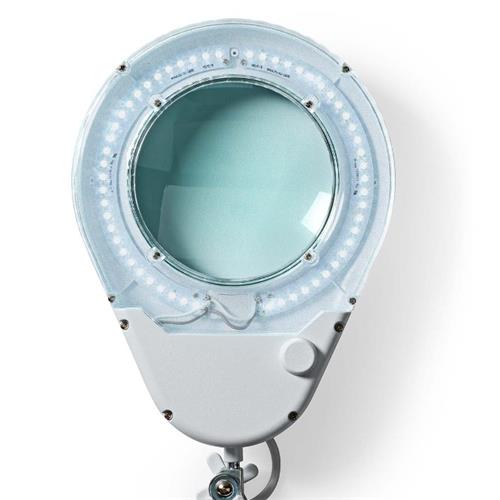 Lampara flexo luz led 9W y lupa 1.75x Nedis