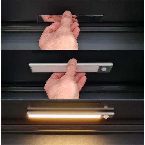 Luz de armario recargable 110lm USB-C