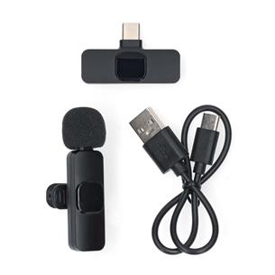 microfono de solapa inlambrico USB-C Nedis 2