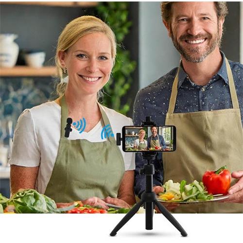 microfono de solapa inlambrico USB-C Nedis