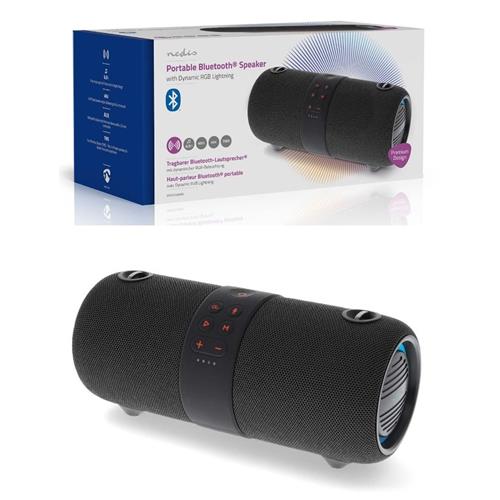 Altavoz portatil Bluetooth 6.5h 40W RGB Nedis Altavoz portatil Bluetooth 6.5h 40W RGB Nedis