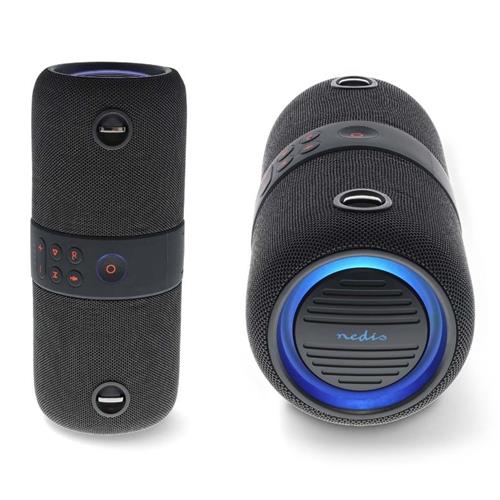 Altavoz portatil Bluetooth 6.5h 40W RGB Nedis Altavoz portatil Bluetooth 6.5h 40W RGB Nedis