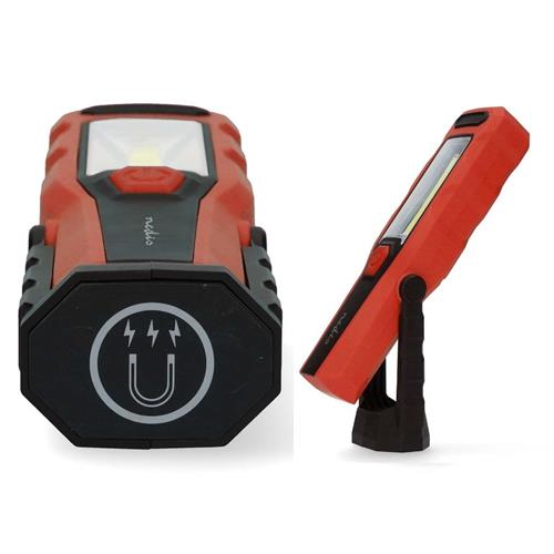 Linterna Led de trabajo 4w 110lm magnetica Nedis