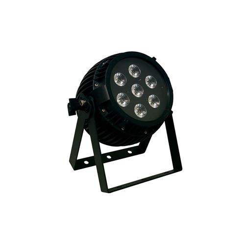 Proyector Iluminación Waterproof 7 LEDs RGBAW+UV de 12 W SUPERBAT LED WI 712