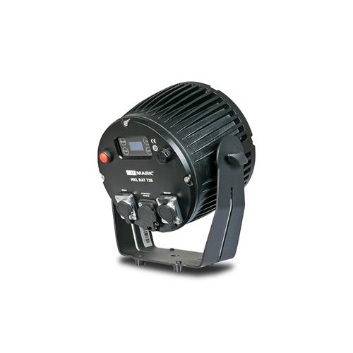 Pack focos bateria 6 x MKL BAT 726 + Flightcase