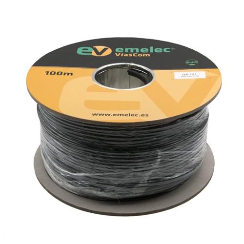 Cable audio paralelo 2×0,25 mm² Ø Exterior: 4,50 x 9,00 mm Q4-121