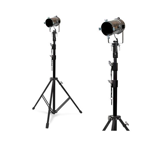 Torre de iluminación manual reforzada. 1 Pata regulable FC-02